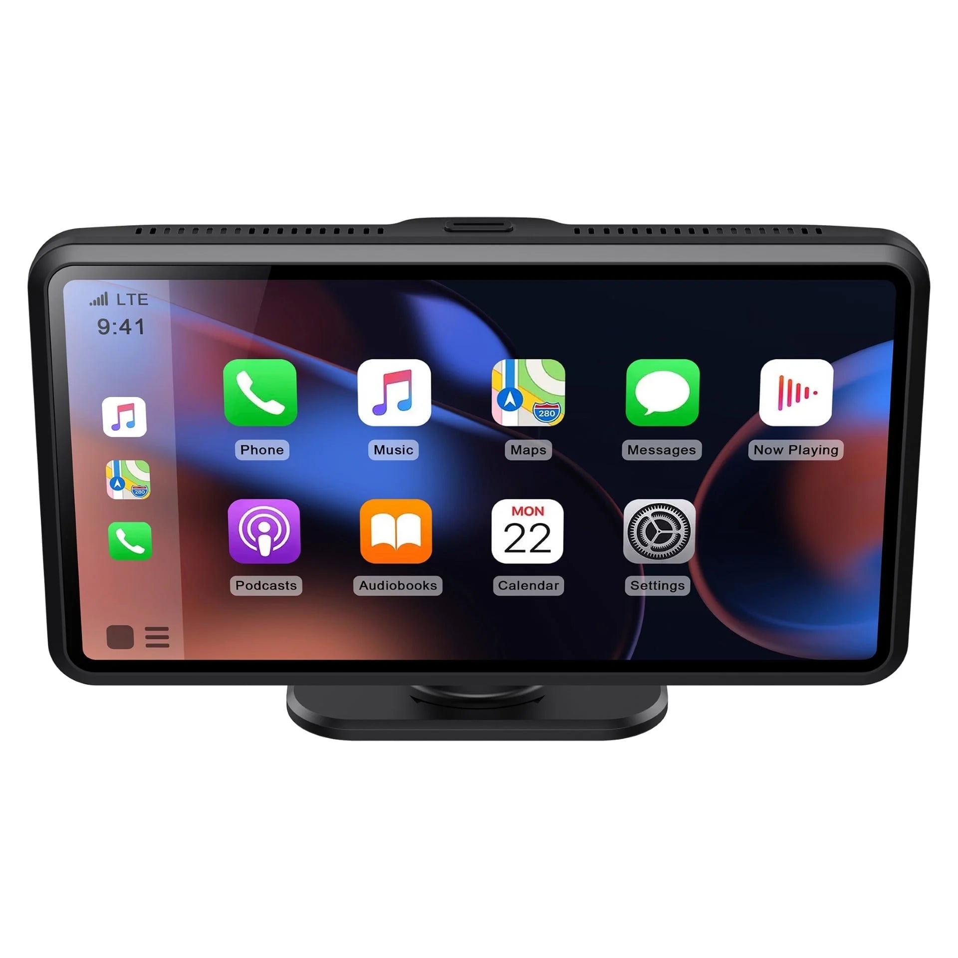Drivvplay 5" Portable Car In-Dash Unit with Wireless Carplay & Android Auto