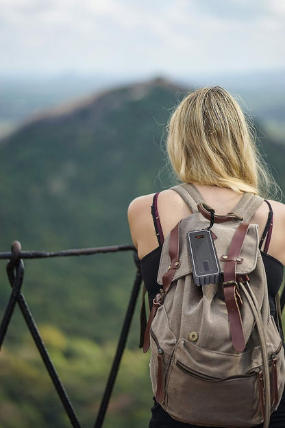 Waterproof Bluetooth Speaker with FM Radio– IP67 Rated Fully Submersible – Dust, Shock and Scratch Proof – 6W Power with 8 Hours Playtime – Outdoors Lifestyle (Grey)